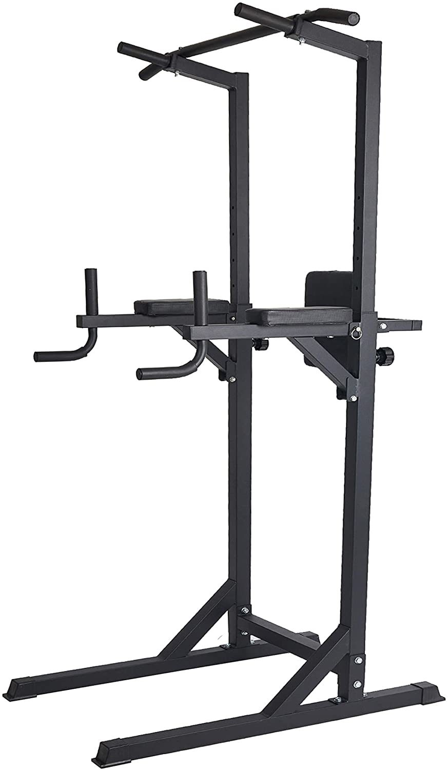 Power Tower Pull Up Strength Training Dip Stand Workout Station