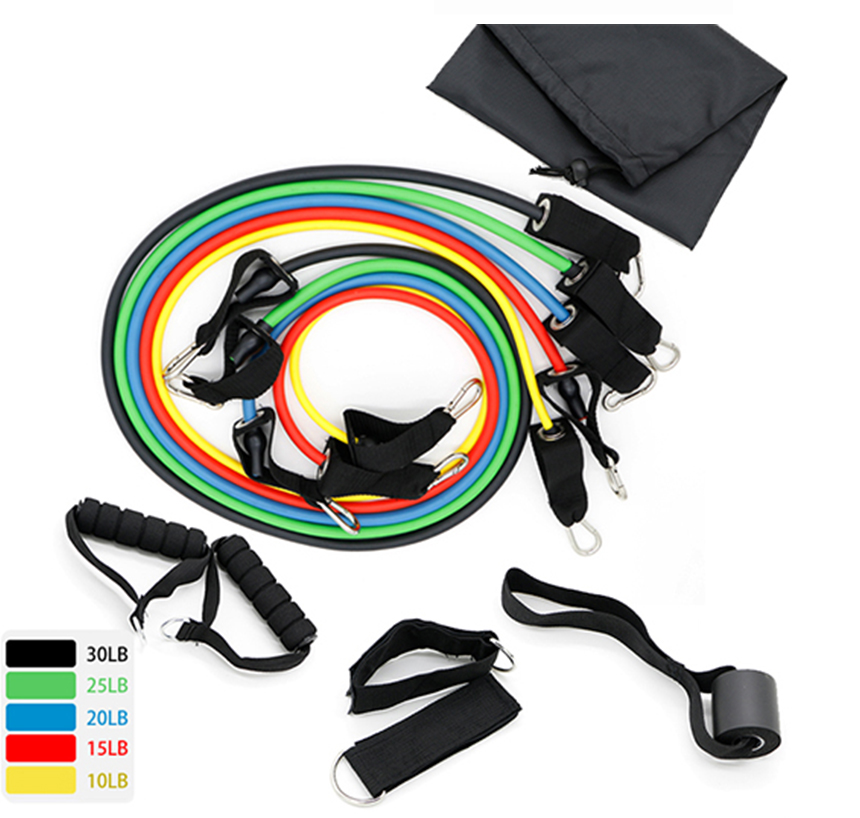 Latex Resistance Bands Workout Exercise Yoga Crossfit Fitness Tubes