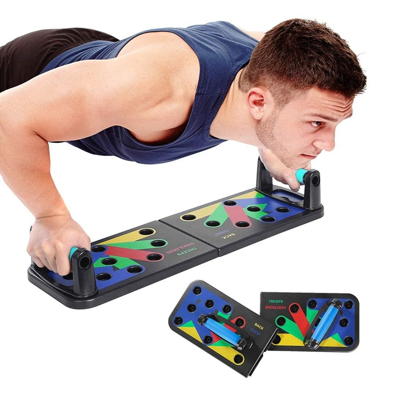 11-in-1 Adjustable Push up Rack Stand